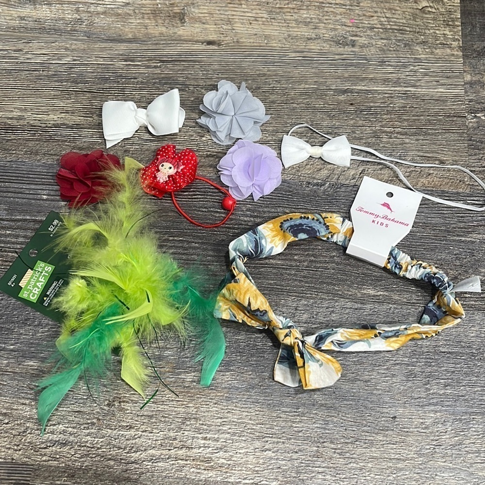 8 hair accessories